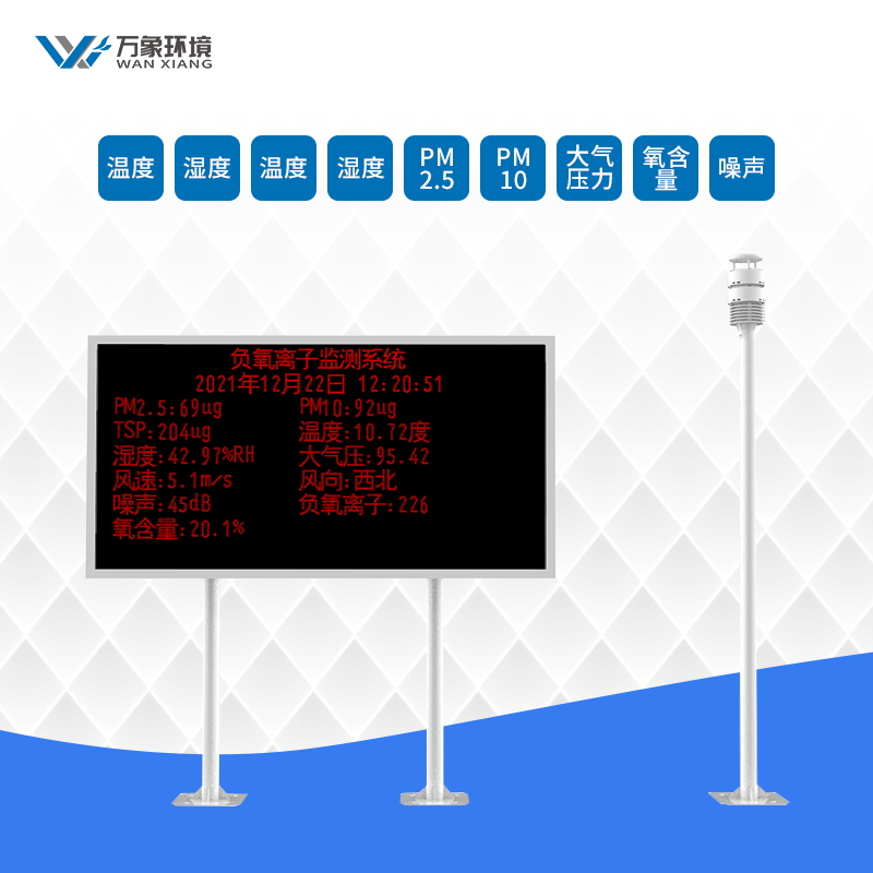 森林公园环境负氧离子监测站
