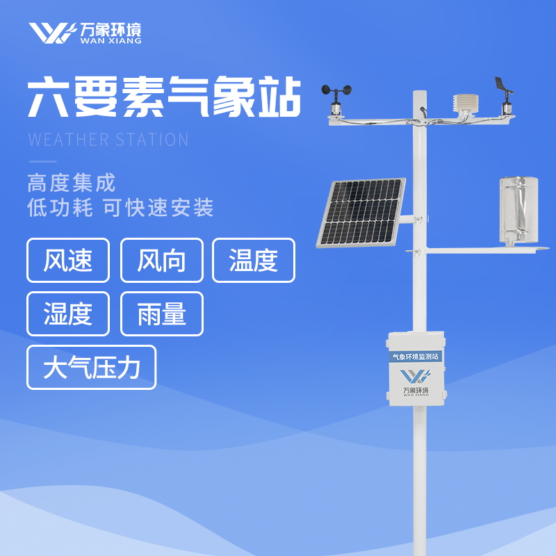 新型六要素自动气象站