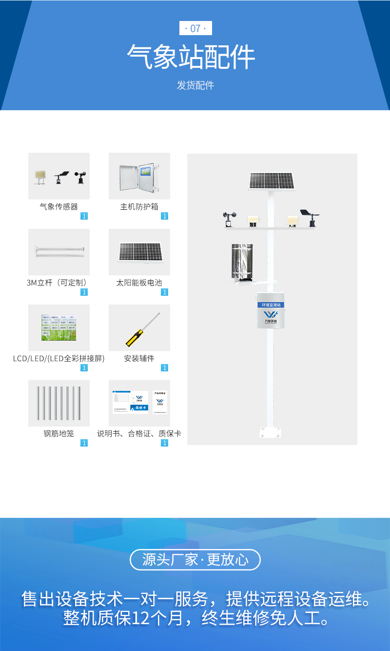 八要素气象站