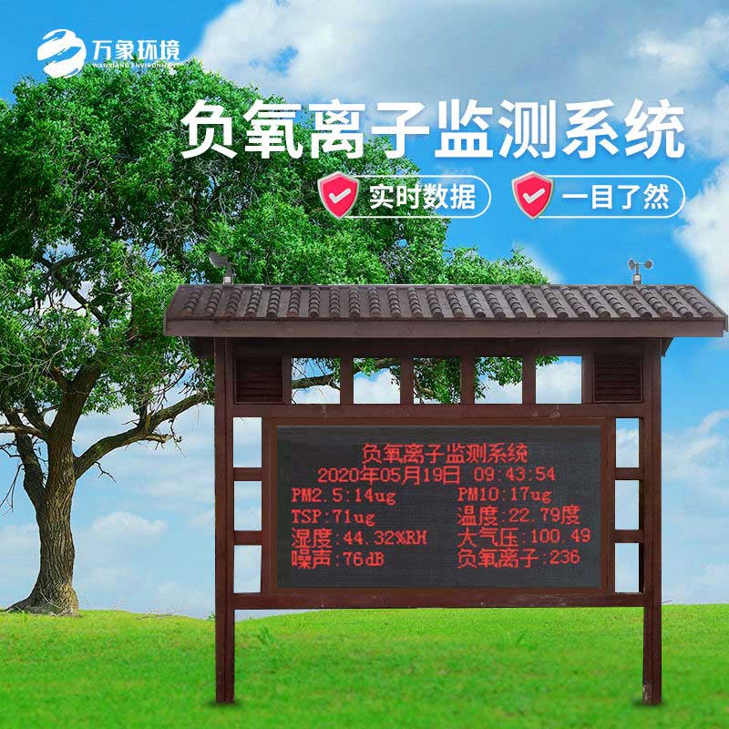 大气负氧离子在线监测系统