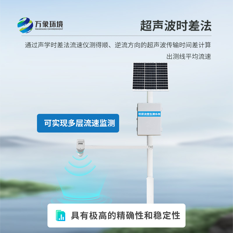 超声波多层时差法测流系统