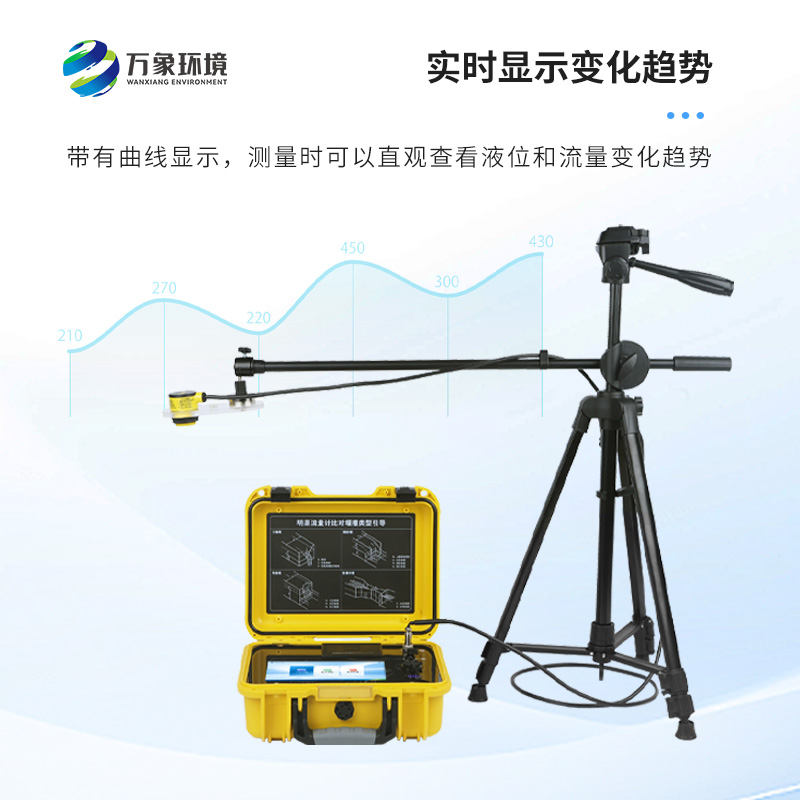 便携式超声波明渠流量计